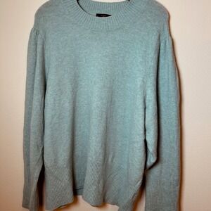 J.Crew Merino Wool & Alpaca Blend Women's 2X Crewneck Sweater sage Green